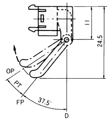 光電開(kāi)關(guān)致動(dòng)器形式K